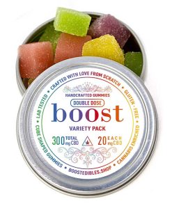 Boost CBD Variety Pack Gummies – 300mg