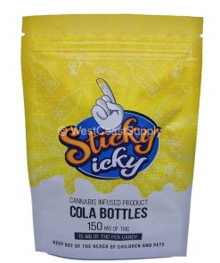 Sticky Icky Cola Bottles 150mg