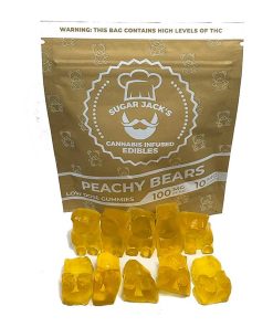 Sugar Jacks THC 100mg Peachy Bears