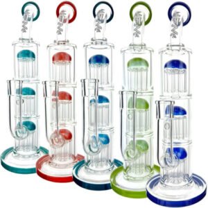 afm glass tx093 three tree perc bong 12in 35794250629199
