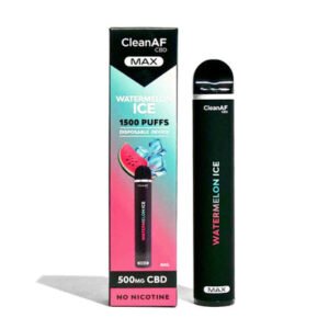 cleanaf max cbd vaporizer 500mg 36786535104591