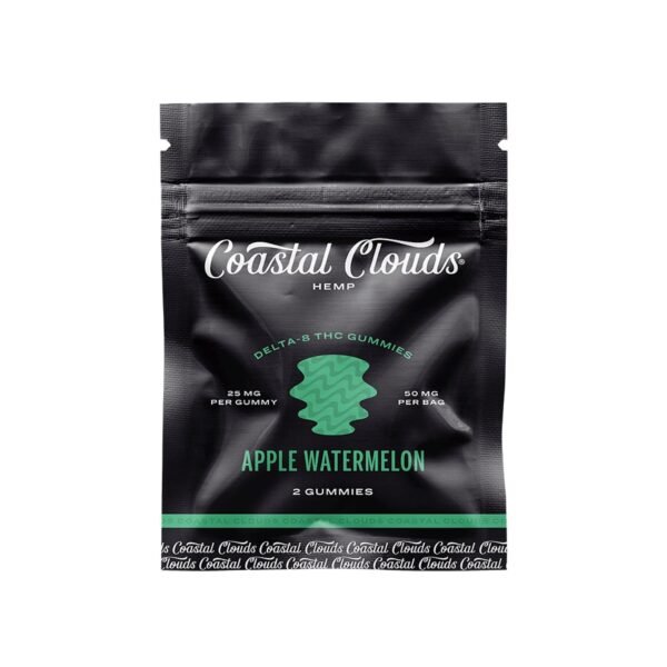 coastal clouds delta 8 apple watermelon gummies 2ct 37989139677263