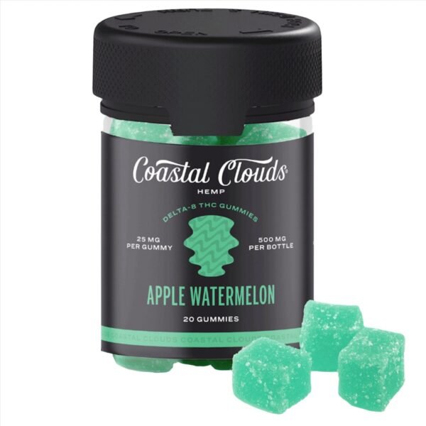 coastal clouds delta 8 apple watermelon gummies 500mg 37944463720527
