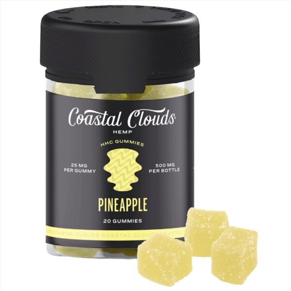 coastal clouds hhc pineapple gummies 500mg 37944473321551