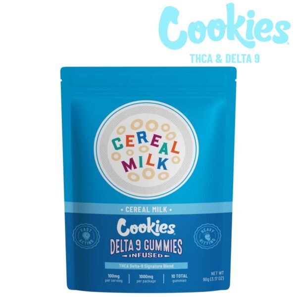 cookies cereal milk thc a delta 9 gummies 10ct 37047479533647