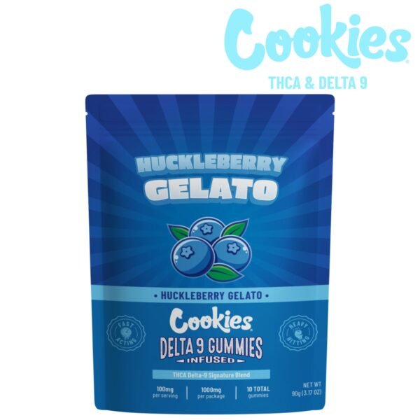 cookies huckleberry gelato thc a delta 9 gummies 10ct 37047479959631