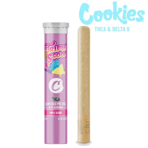 cookies triple scoop thc a pre roll 1000mg 37047498801231
