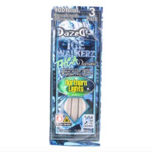 dazed icewalker thc a pre rolls 3pk 36910669725775