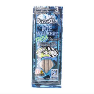 dazed icewalker thc a pre rolls 3pk 36910669791311