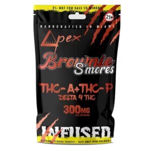 Delta Pex Smores THC-A Brownies - 300mg