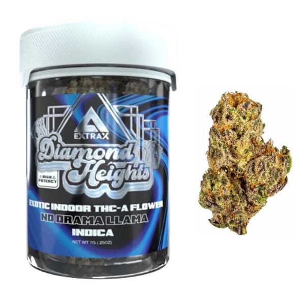 diamond heights no drama llama thc a flower 7g 36817972822095