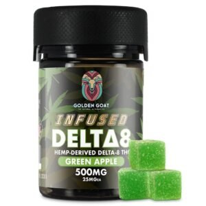 Golden Goat Delta 8 Gummies - 500mg