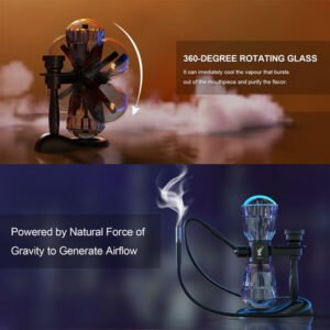 hato 3 in 1 hookah vaporizer bong 30415938912335