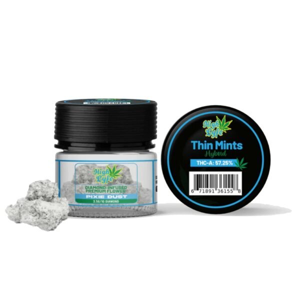 high lyfe thc a pixie dust thin mint flower 3 5g 37322633379919