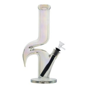 Iridescent Notched Straight Shooter - 12in