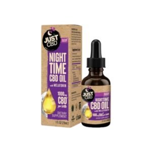 Just CBD Full Spectrum Night Time Tincture - 1000mg