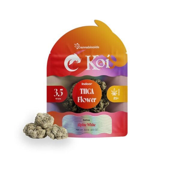 koi alpine white thc a flower 3 5g 36937034399823