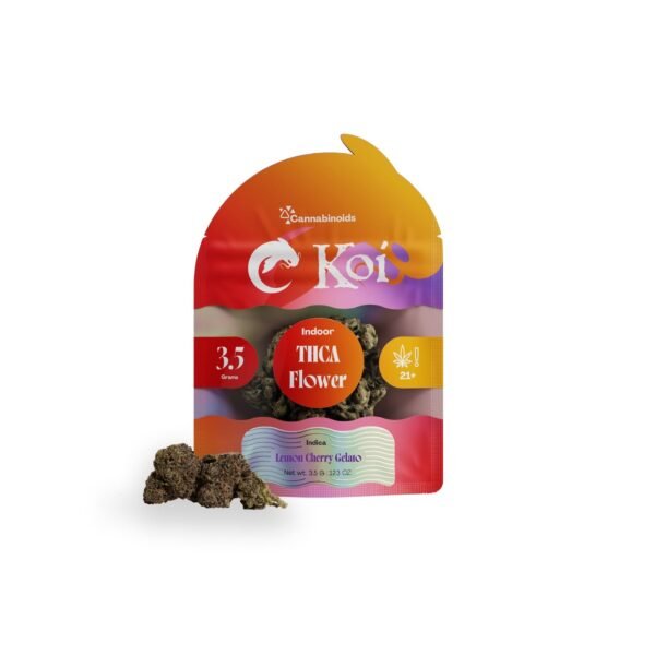 koi lemon cherry gelato thc a flower 3 5g 36937036070991