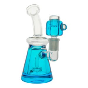 mini colored chiller bong 7in 15761252286543