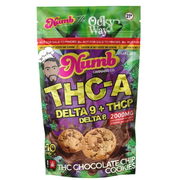 numb thc a ocky way cookies 2000mg 37106147459151