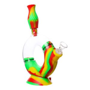 ooze echo 4 in 1 silicone water pipe n nectar collector 11in 33950865817679