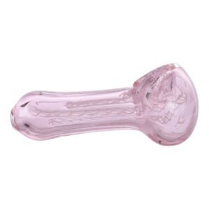 Pink Iridescent Traveler Pipe - 3in