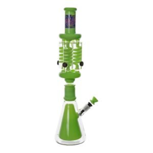 Quadruple Helix Glyco Chill Bong - 23in
