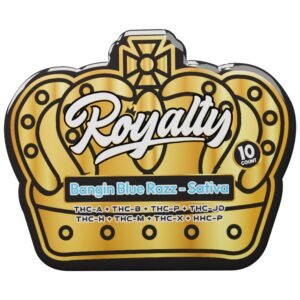 Schmack Royalty Blend Bangin Blue Razz Gummies - 10ct