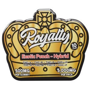Schmack Royalty Blend Exotic Punch Gummies - 10ct