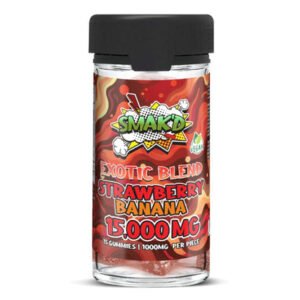 smakd exotic blend gummies 15000mg 36854387310671