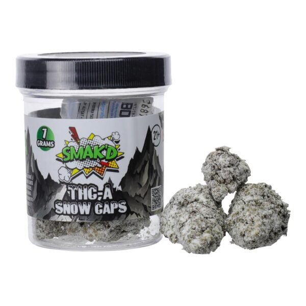 smakd snow caps indica thc a flower 7g 37047879598159