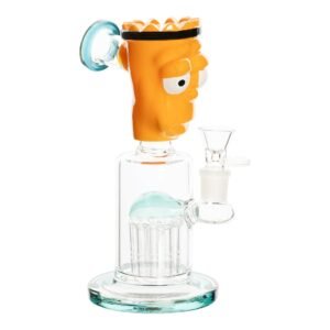 The Baked Bart Bong - 9 inches percolator bong