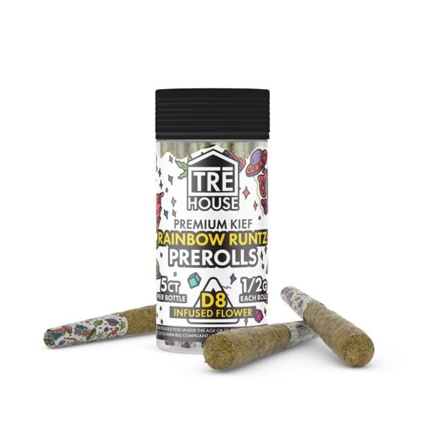 tre house delta 8 pre rolls 5ct 36668001517647