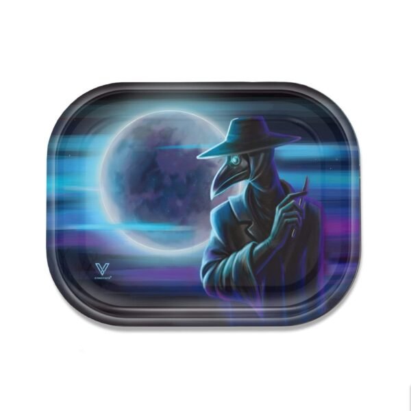v syndicate dark traveler metal rolling tray 10 5in 30427477311567
