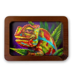 v syndicate small high def wooden rolling tray 7 5in 15997781344335