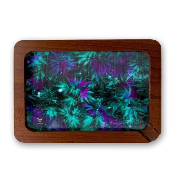 v syndicate small high def wooden rolling tray 7 5in 15997781573711