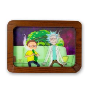 v syndicate small high def wooden rolling tray 7 5in 15997781737551
