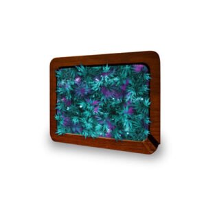 v syndicate small high def wooden rolling tray 7 5in 15997785079887