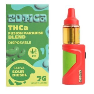 Zotica Big Cloud Sour Diesel THC-A Vaporizer - 7000mg