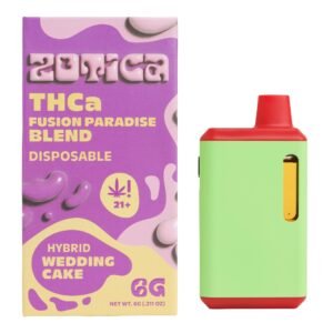 Zotica Digital Display Wedding Cake THC-A Vaporizer - 6000mg