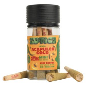 zotica thc a blend kief acapulco gold mini pre rolls 10ct 37963192303695